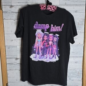 Bratz Dump Him Graphic Tshirt Size Medium